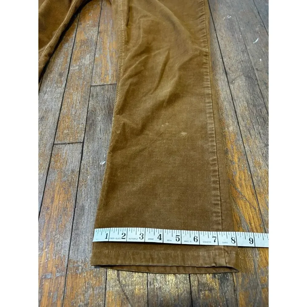 Brown J Crew Favorite Fit Loose Straight Corduroy Pants  - (Women's 28S‎ | 32S)
